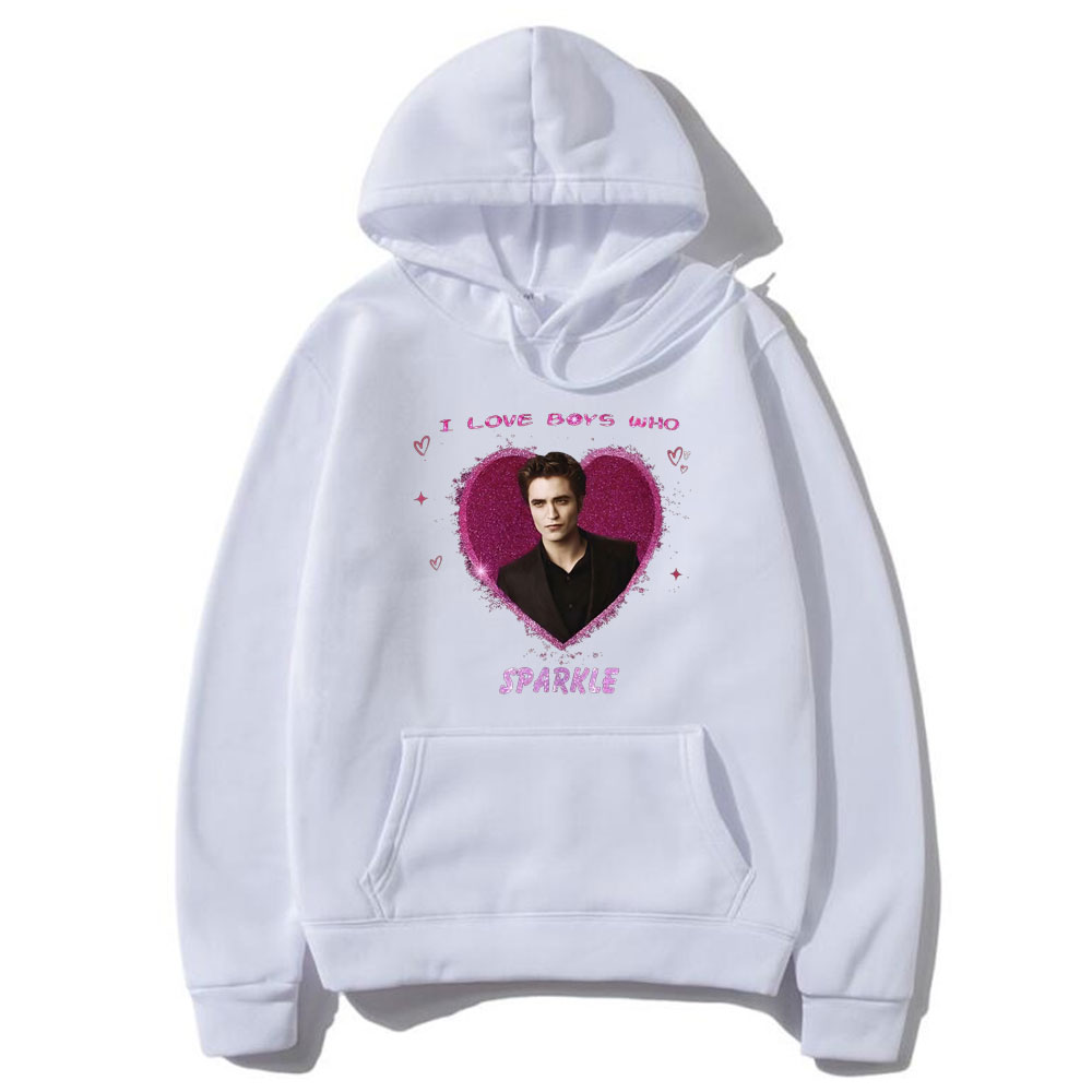 I Love Boys Who Sparkle Hoodie - Movies recension och pris