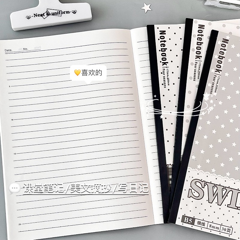 4 Packs of Black and White Ang - Blank Sheet Music Notebook recension och pris