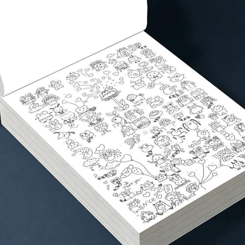16 Pages Little Doodles Adult  - Adult Coloring Book Stress Relief recension och pris