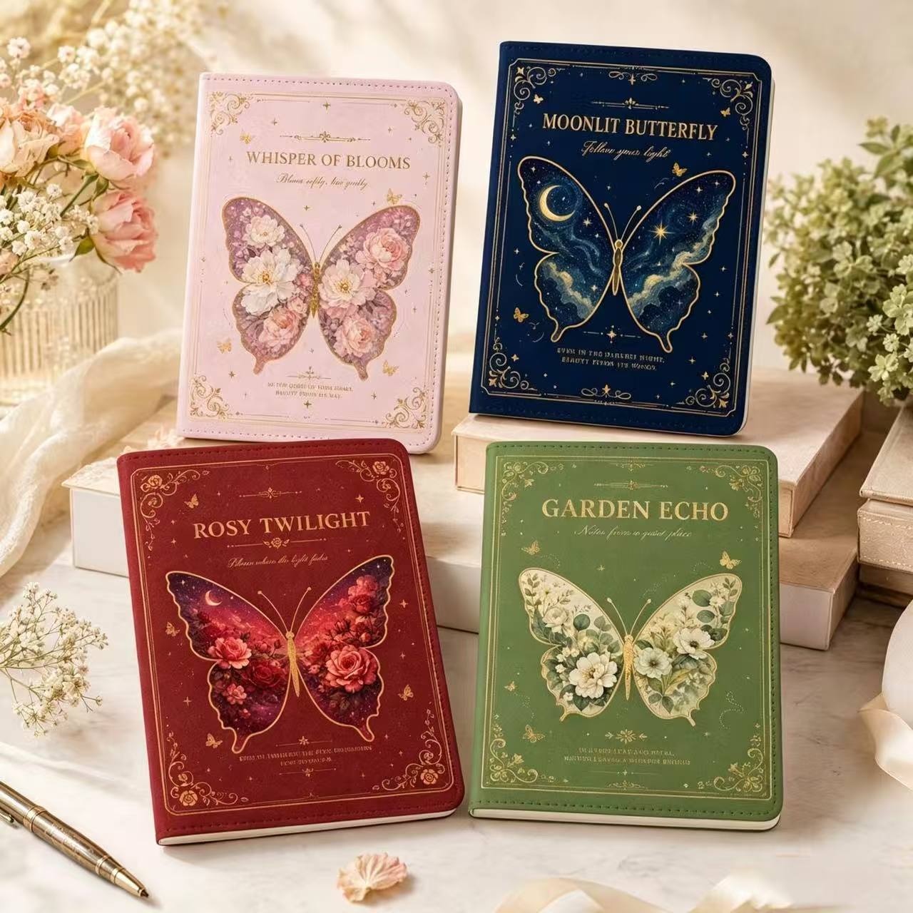 Vintage Butterfly Leather Note - Vintage Leather Journal Notebook recension och pris
