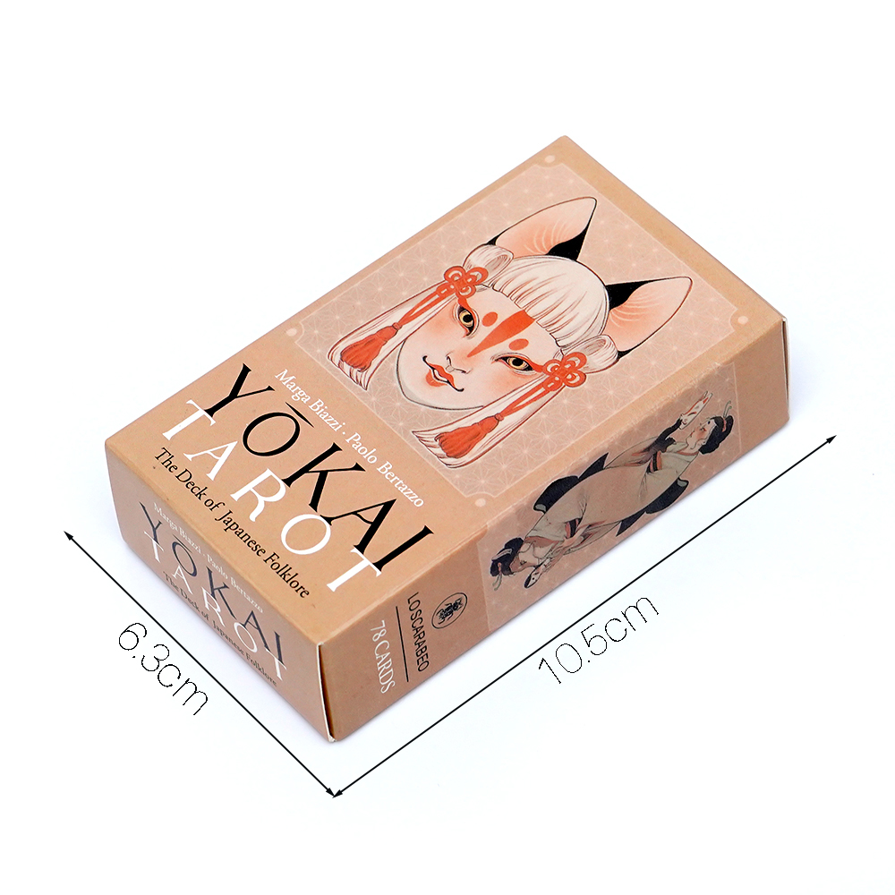 Yokai Tarot Deck 78 Pcs Cards  - Tarot Deck With Guidebook recension och pris