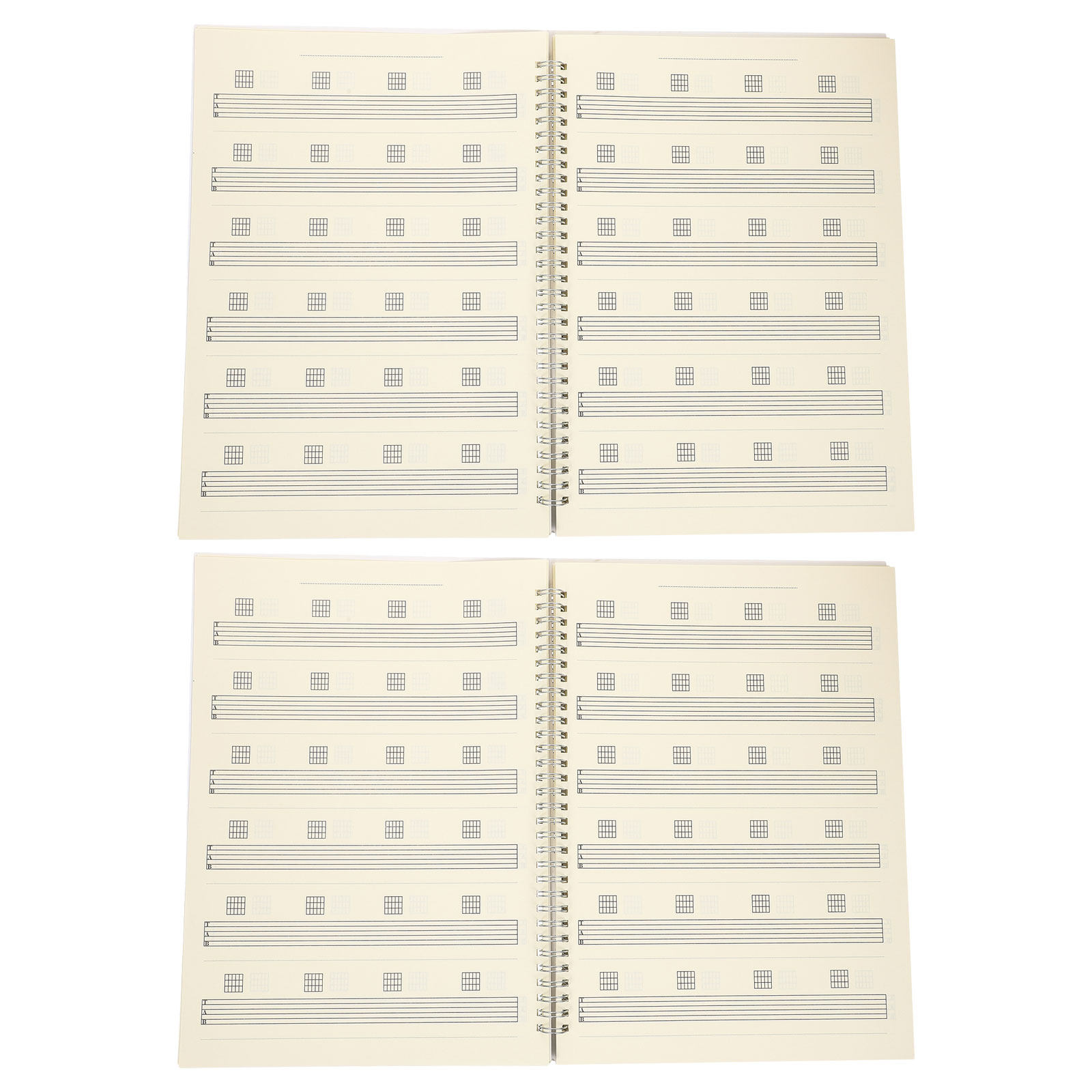 2Pcs Guitar Tab Manuscript Not - Blank Sheet Music Notebook recension och pris