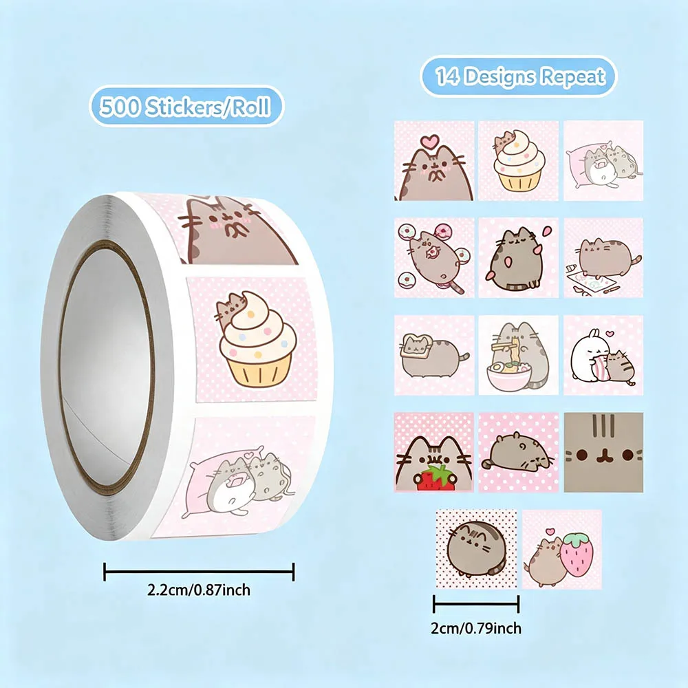 Hou 500pcs Pusheen Cartoon Cat - Books recension och pris