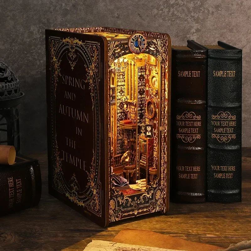 DIY Wooden Book Nook Shelf Ins - Diy Wooden Book Nook Kit Shelf Insert recension och pris