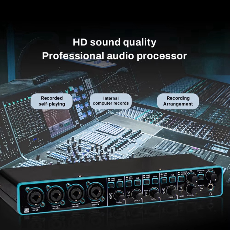 Audio Interface Sound Card Pro - Music recension och pris
