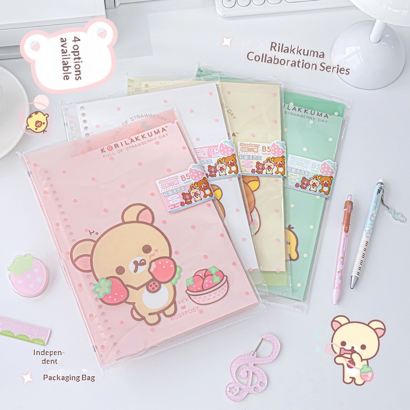 Rosyposy Korilakkuma Strawberr - Blank Sheet Music Notebook recension och pris