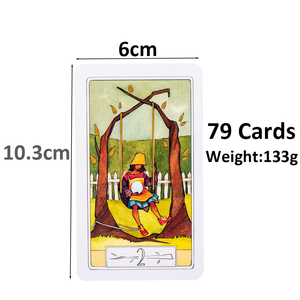 Curious Travels Tarot 10.3*6cm - Tarot Deck With Guidebook recension och pris