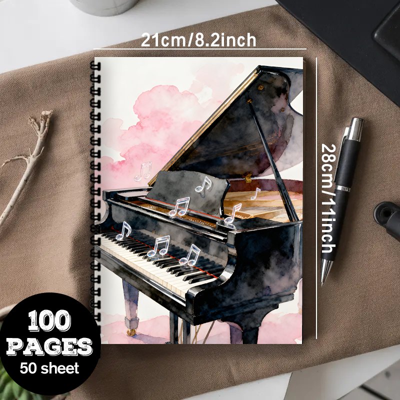 A4 Size, Music Notebook,Multi- - Blank Sheet Music Notebook recension och pris