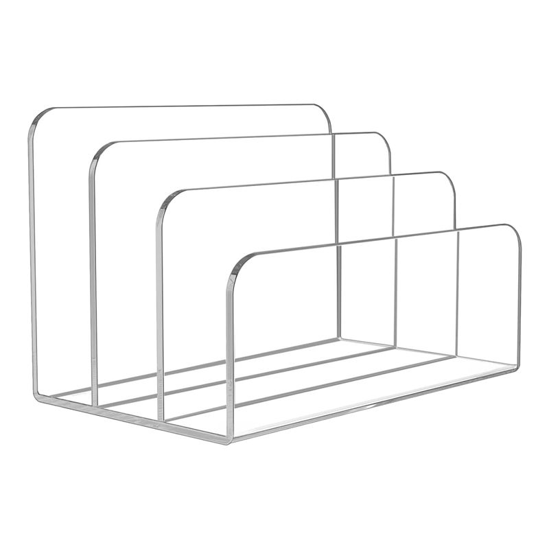 Voltvibe-3 Sections Clear Acry - Clear Acrylic Book Stand Holder recension och pris