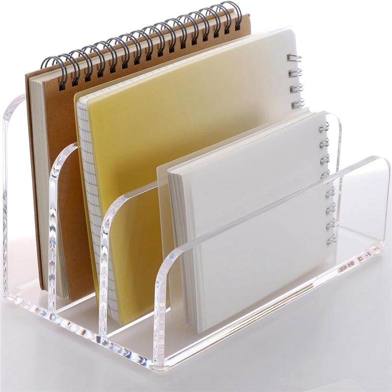 Voltvibe-3 Sections Clear Acry - Clear Acrylic Book Stand Holder recension och pris