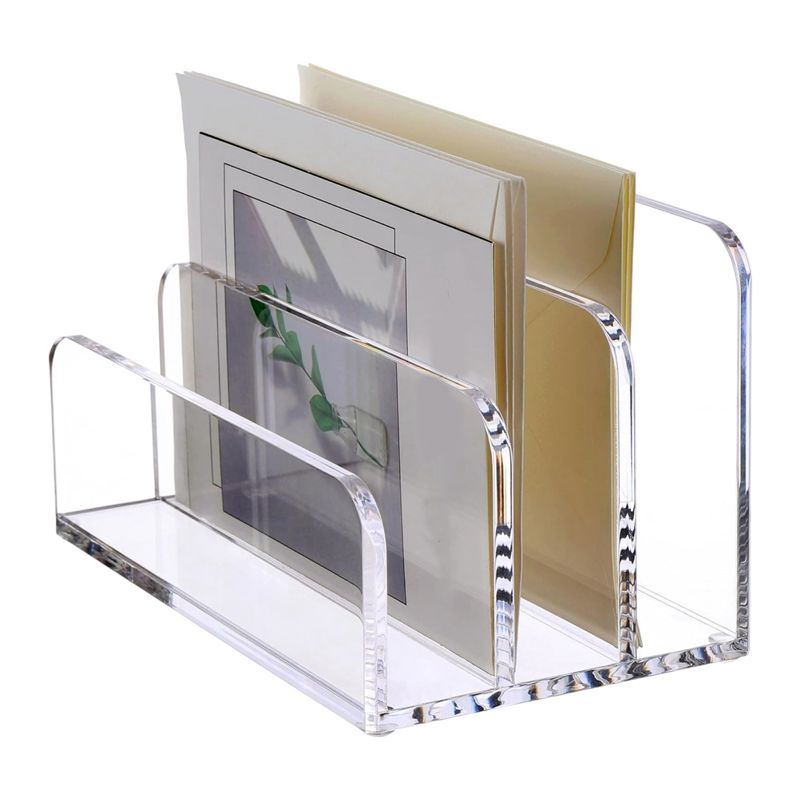Voltvibe-3 Sections Clear Acry - Clear Acrylic Book Stand Holder recension och pris